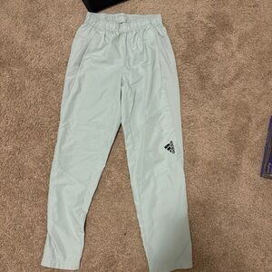 Adidas Pale Gray Athletic Pants